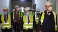 مديرعام صحة محافظة دهوك ونائب القنصل الالماني في زيارة لمستشفى الطوارئ الجديد