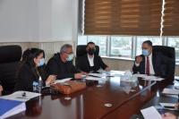 مدير دائرة صحة دهوك يجتمع مع اللجنة العليا للقاح ضد فيروس كورونا في المحافظة