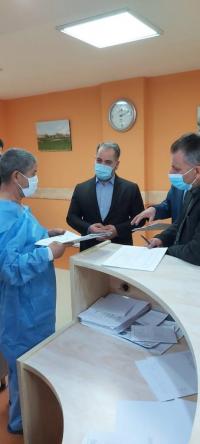 زيارة عدد من المؤسسات الصحية في قضاء عقرة