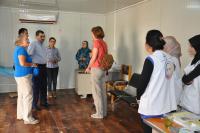 منظمة UNHCR  تسلم مركز طبي حديث الى صحة دهوك