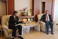 Undersecretary of the Iraqi Health Ministry is visiting the Duhok Health 