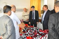 German Consul Visits the health associations   in Duhok
