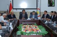 Minister of Health An Official Visit to Duhok  